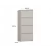 ALMA CHEST OF DRAWERS, KASHMIR COLOUR