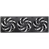 Case Fans Jonsbo ZA-420BR PWM Reverse ARGB — 3×140 mm, black