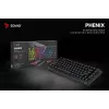 Savio Phenix SAVGK-RED Keyboard Gaming USB RF Wireless Bluetooth QWERTY
