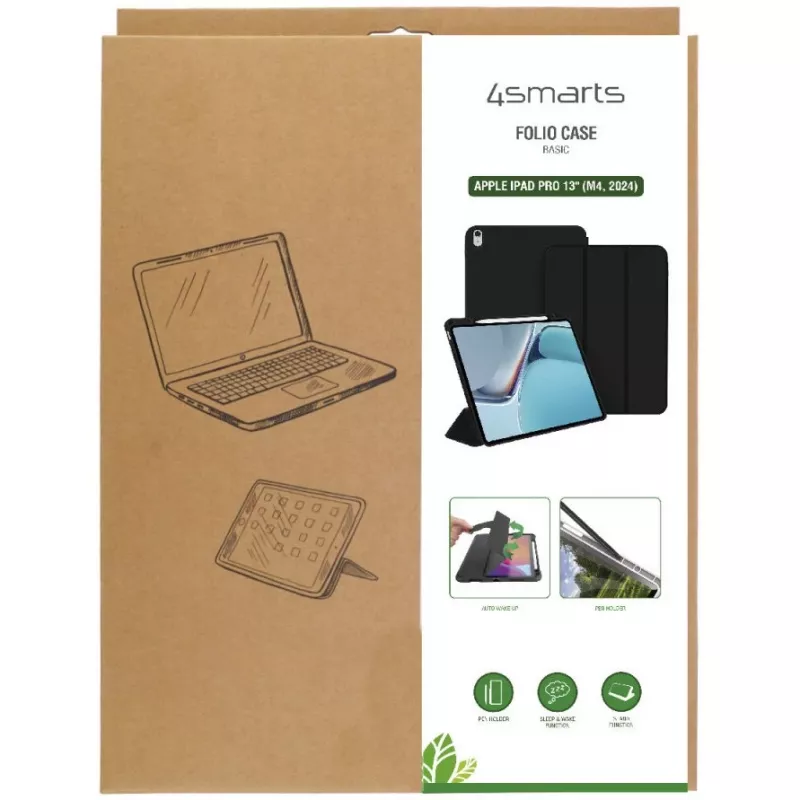 4smarts Flip Case for Tablet - Thermoplastic Polyurethane (TPU)