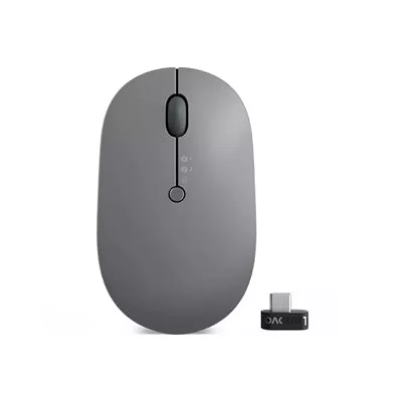 Lenovo Go Wireless Multi Device mouse Office Ambidextrous RF Wireless + Bluetooth + USB Type-A Optical 2400 DPI