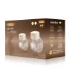 Electric breast pump neno VENTO TWIN cordless, rechargeable, double/dual mode, LCD, 150 ml bottles, beige