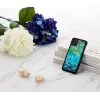 Phone case iKins for iPhone 11 Pro Max — water lilies design, black