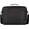Laptop case Wenger BQ 16 Clamshell — water-resistant black sleeve for 16 inch laptops, durable protective cover