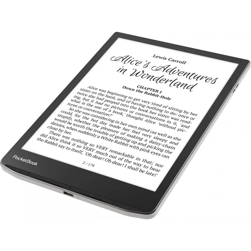 E-book reader PocketBook InkPad 4 7.8 inch E Ink Carta, 32 GB, Wi‑Fi, Black/Silver