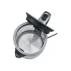 Electric kettle Severin 1.7 L 2200 W Black Stainless steel Transparent