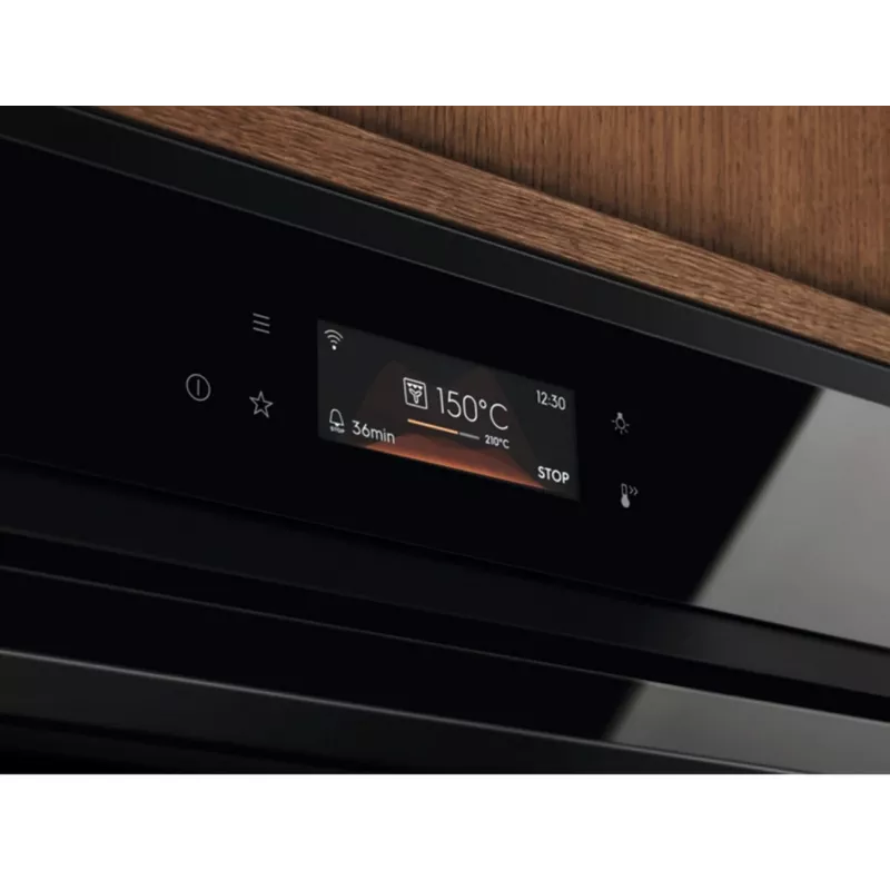 Electrolux EOE8P39H Built-in Electric Oven, 71L, Pyrolytic, A++, Black