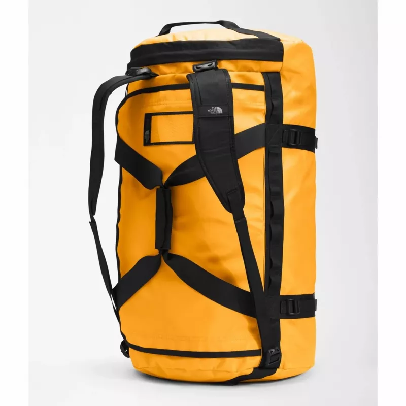 The North Face Base Camp Duffel L duffel bag 95 L Polyester Black, Yellow