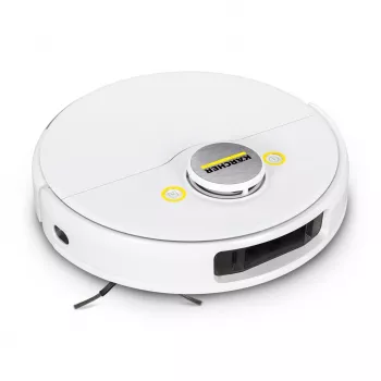 Bagless robot vacuum cleaner Karcher RCV 5 — LiDAR navigation, 120 min runtime, 5000 Pa, 0.33 L dust bin, wet mopping, 5200 mAh battery
