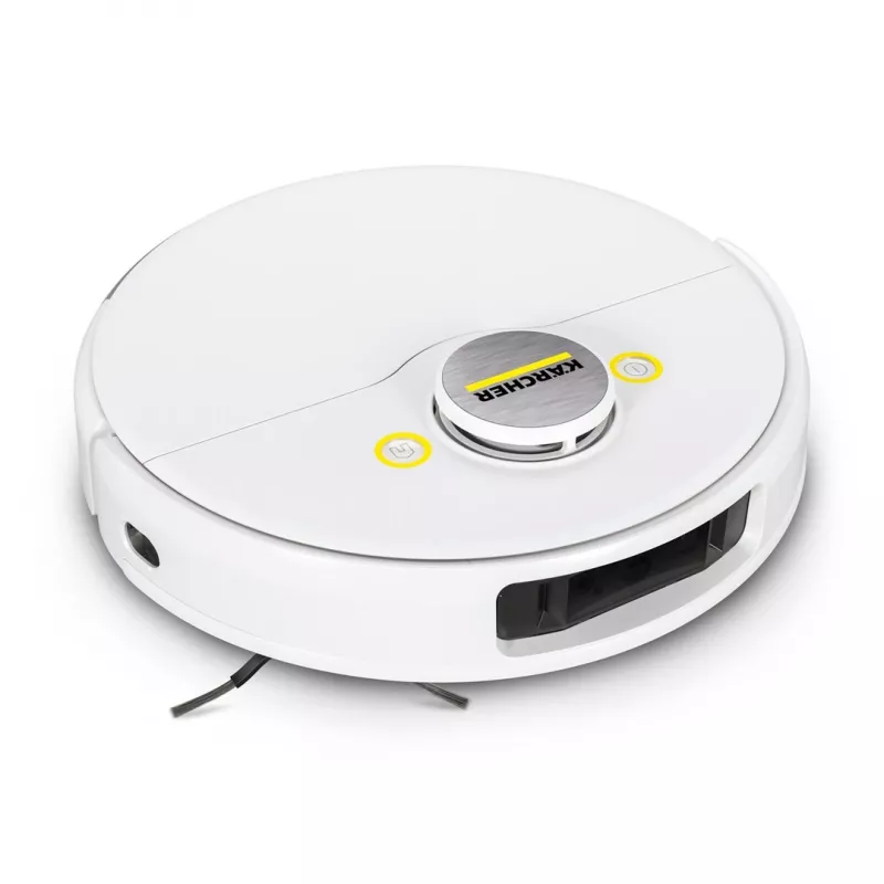 Bagless robot vacuum cleaner Karcher RCV 5 — LiDAR navigation, 120 min runtime, 5000 Pa, 0.33 L dust bin, wet mopping, 5200 mAh battery