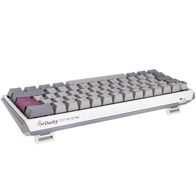 Ducky One 3 Mini Mist Grey keyboard Gaming USB German