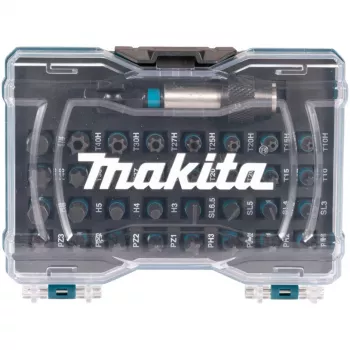 Bit-Set Impact Black E-12441, 33-piece (Blue, 1/4, for Impact Wrench)