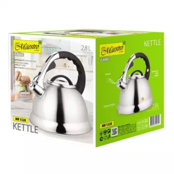 Electric kettle Maestro MR-1328, 2.8 L, stainless steel