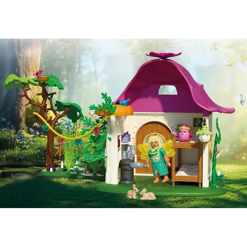Figure Set Princess Magic 71838 Cosy Fairy House and Gold Unicorn