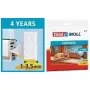 Seal foam TESA 05559-00100 weather stripping 6 m White