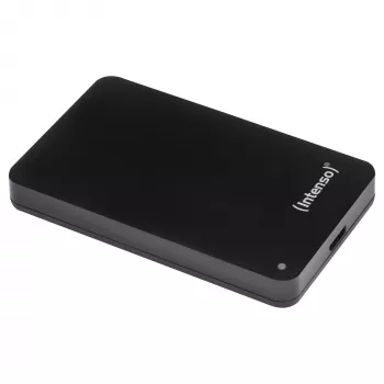 Portable Hard Drive 1 TB refurbished, external hard drive (black)