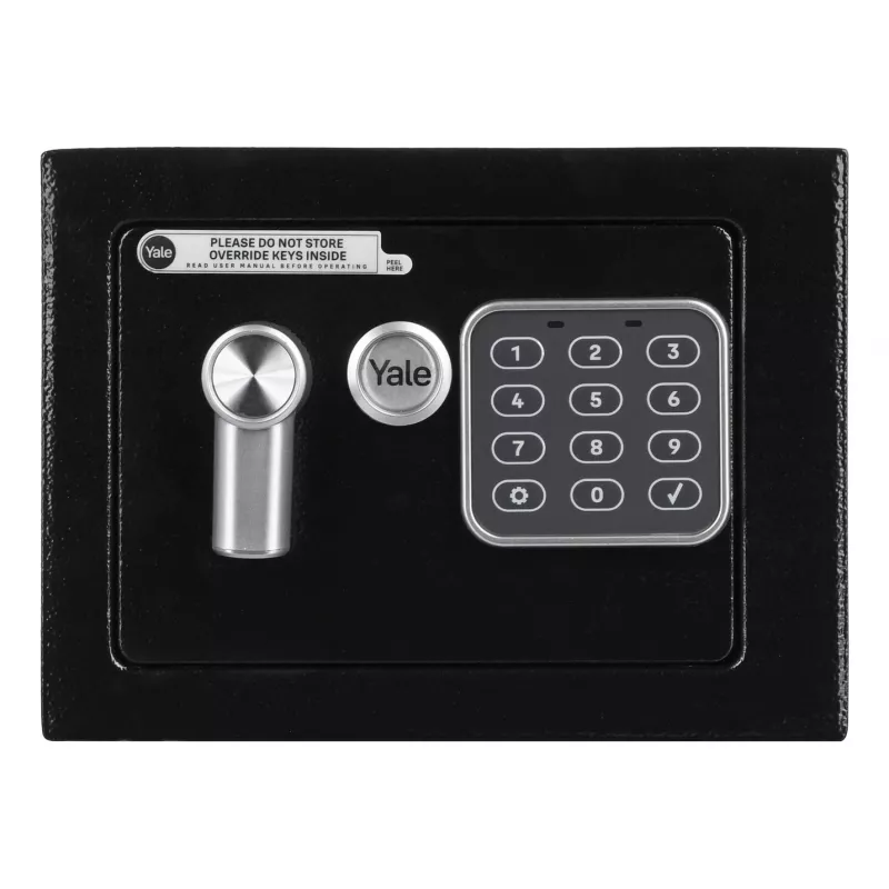 Yale YSV/170/DB2 Free Standing Safe 3.8 l Steel Black