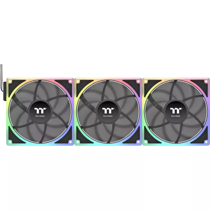 Case/CPU Fan THERMALTAKE TOUGHFAN EX 140 ARGB Sync 3Pack — 140mm, High Airflow, Low Noise