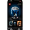 Collectible LEGO Star Wars helmet accessory Jango Fett 75408 — 616 pieces, 210×120×110 mm display model