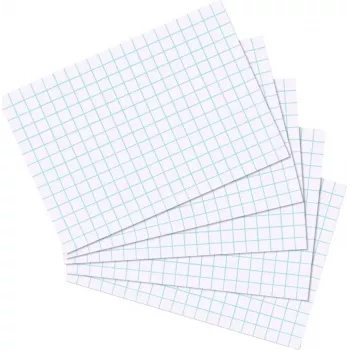 Index card Herlitz 10621290 White 100 pcs