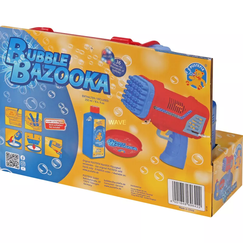 Bubble Bazooka, Soap Bubbles