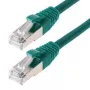Networking Cable Helos CAT6 S/FTP (PIMF) 10m Green
