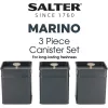 Plastic Airtight Canister Set Salter BW124591EU7, 3-piece, food storage containers