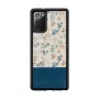 Phone case Man and Wood Galaxy Note 20 — blue flower on black