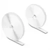 DeLOCK Heavy-duty Hook-and-Loop tape 10 m x 20 mm white