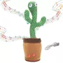 Dancing Cactus Toy Extralink Toys, Singing Toy for Kids LED USB
