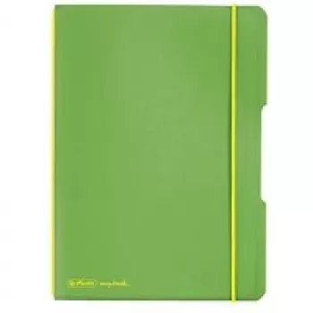Writing Notebook Herlitz 11361540 A6 40 Sheets Green Yellow