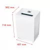 Shredder HSM Pure 530 Particle Cut 1.9x15mm by HSM, model 2352111