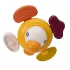 Plush interactive sensory duck Ascato 122946 — soft texture, colorful design