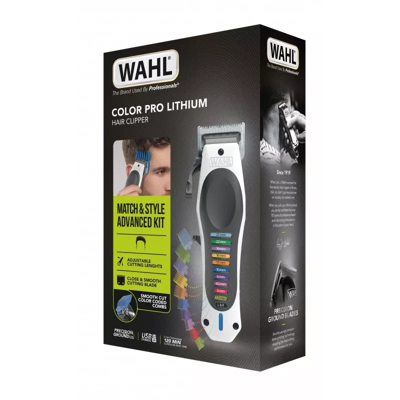Wahl 3028048 hair trimmers/clipper Black, White 10 Lithium-Ion (Li-Ion)