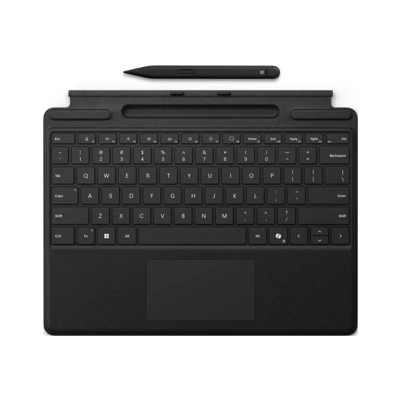 Microsoft Surface Pro Keyboard with Slim Pen QWERTY English Black
