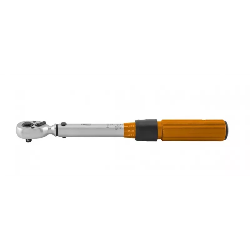 Neo Tools 1/4 bi-directional torque wrench, 5-25NM, set of 21 pcs.