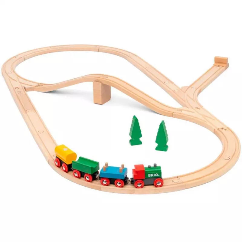 Brio World 65th Anniversary Wooden Railway Train Set