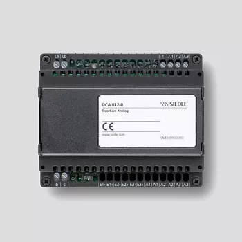 Siedle DCA 612-0 - Black - Siedle - 100 mA - 0 - 40 °C - CE - 107 mm