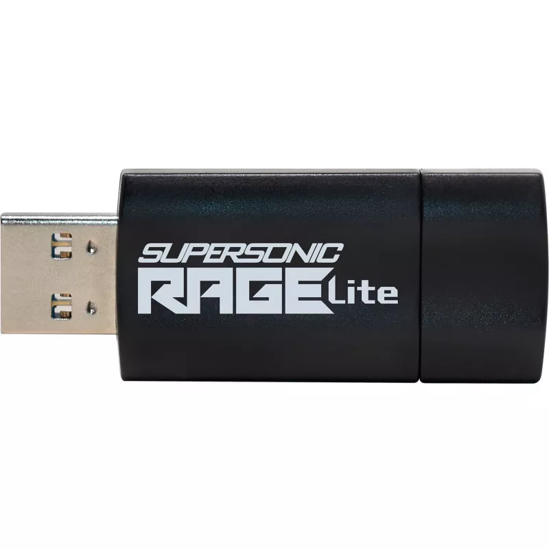 Flashdrive PATRIOT Rage Lite 1TB 120 MB/S USB 3.2 retractable Black (PEF1TBRLB32U)