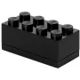 Storage box room copenhagen LEGO Mini Box 8 (black) — compact organizer for small items