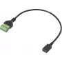 Renkforce USB 2.0 Adapter Cable[1x 2.0 Socket Micro-B - 1x Clamp Connection] RF-6443958 30 (RF-6443958)