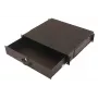 DIGITUS DN-19 KEY-2U-SW 2U Lockable Keyboard Drawer with Document Storage for 19 inch Racks, Black
