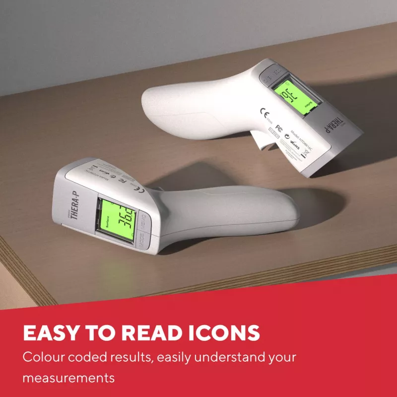 No-Touch Infrared Thermometer HoMedics TE-450-EU — non-contact temperature measurement, fast response