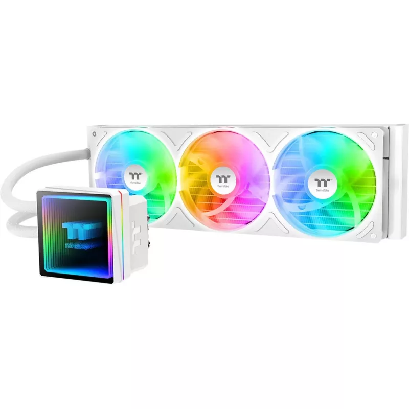 All-in-One Liquid CPU Cooler THERMALTAKE TH360 V3 ARGB Sync Snow Edition (3x120mm, ARGB, AIO)
