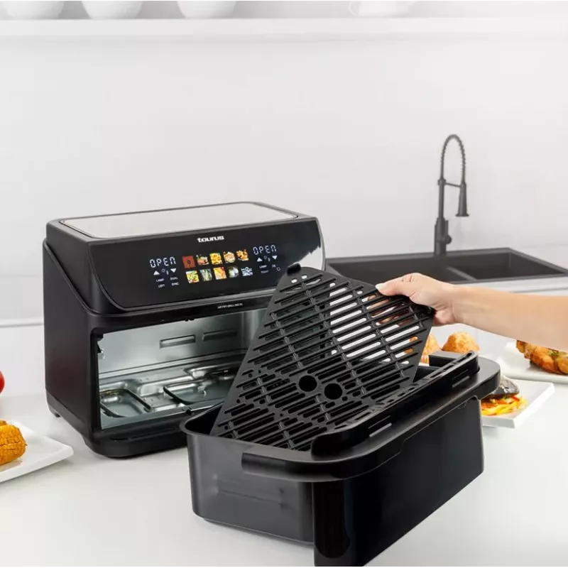 Fat-free deep fryer with long basket and grill Taurus 973004000
