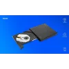 External Slim DVD±RW Drive SAVIO AK-43, USB 2.0, black, supports CD/DVD read/write (24x CD, 8x DVD)