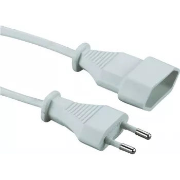 Power Extension Cable e+p SVE 5 5m 1 AC Outlet White