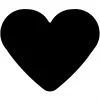 Shape craft punch WEDO Heart Shape Grey Orange