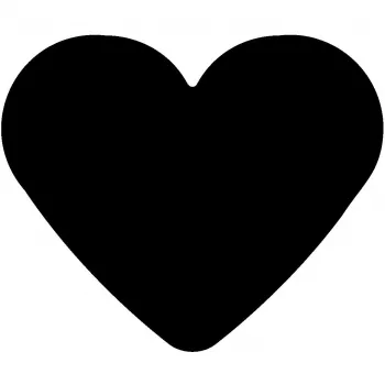 Shape craft punch WEDO Heart Shape Grey Orange