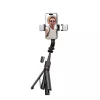 Tech-Protect L05S Selfie Stick stand LED lamp Bluetooth-Remote Control